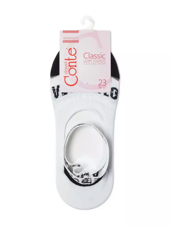 Подследники женские classic 193 белый, 19С-233СП, 36-37 (23), CONTE ELEGANT,  - 4