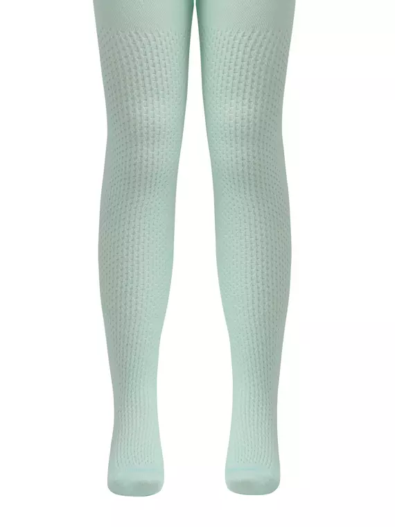 Ажурные детские колготки miss 616 бледно-бирюзовый, 20С-206СП, 92-98 (14), CONTE-KIDS,  - 4