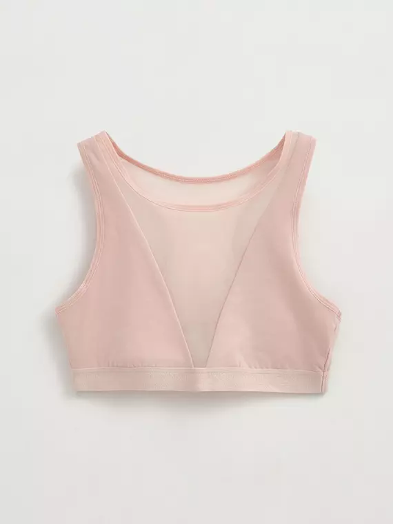 Бюстье из бамбука и эластичной сеточки double conte lbe 2258 cameo, 22С-2231ТСП, 170-84/XS, CONTE ELEGANT,  - 3