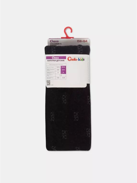 Колготки детские class 657 черный, 23С-1СП, 150-152 (22), CONTE-KIDS,  - 4