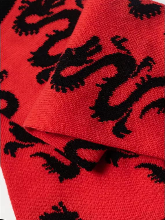 Хлопковые мужские носки diwari happy с рисунками 191 красный, 17С-151СП, 40-41 (25), DIWARI,  - 2