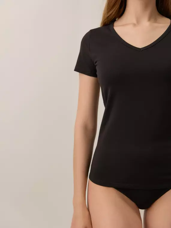 Фуфайка женская conte basic collection lf 2021 black, 20С-1061ТСП, 170-92/M, CONTE ELEGANT,  - 3