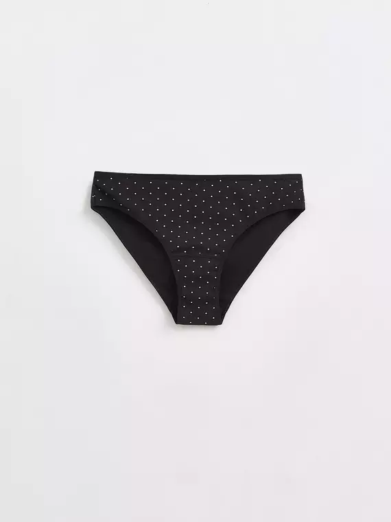 Трусы женские "бикини" print dots lb 2546 black-cameo, 22С-2559ТСП, 102/L, CONTE ELEGANT,  - 4