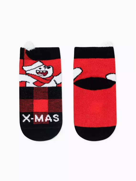 Новогодние детские носки для малышей new year 949 красный, 21С-64СП, 9-10, CONTE-KIDS,  - 4
