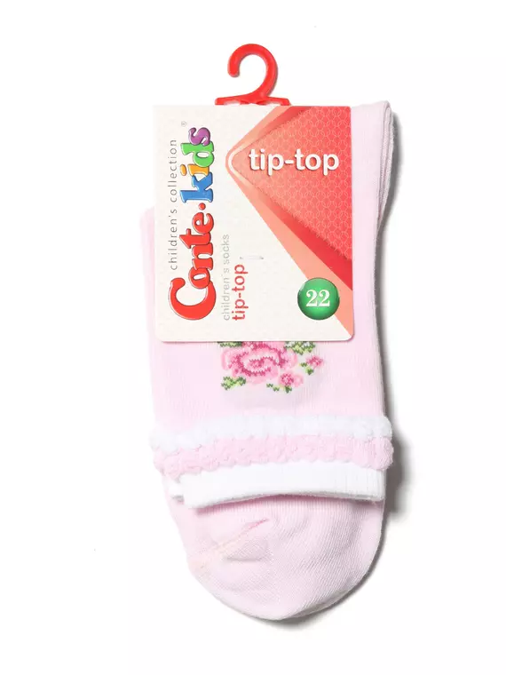 Носки детские conte-kids tip-top (с пикотом) 194 cветло-розовый, 13С-44СП, 22, CONTE-KIDS,  - 2