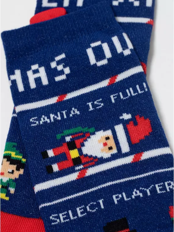 Новогодние женские носки conte new year 950 синий, 21С-76СП, 36-39 (23-25), CONTE ELEGANT,  - 2