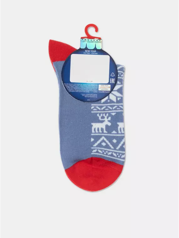 Носки женские new year 948 светлый джинс, 19С-86СП, 36-39 (23-25), CONTE ELEGANT,  - 4