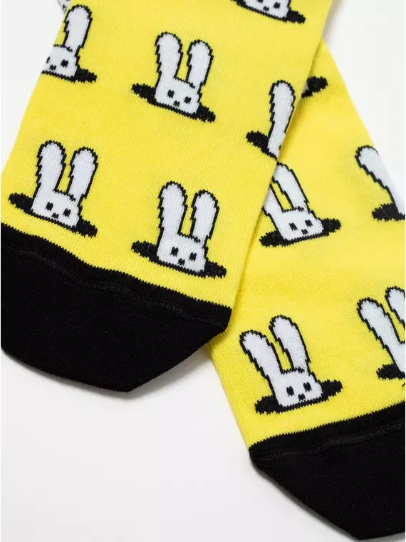 Мужские носки с рисунками diwari happy 189 желтый, 17С-151СП, 40-41 (25), DIWARI,  - 2