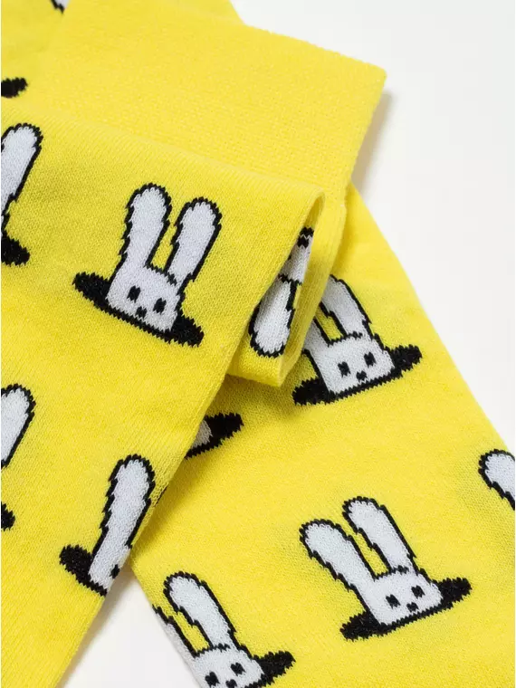 Мужские носки с рисунками diwari happy 189 желтый, 17С-151СП, 40-41 (25), DIWARI,  - 3