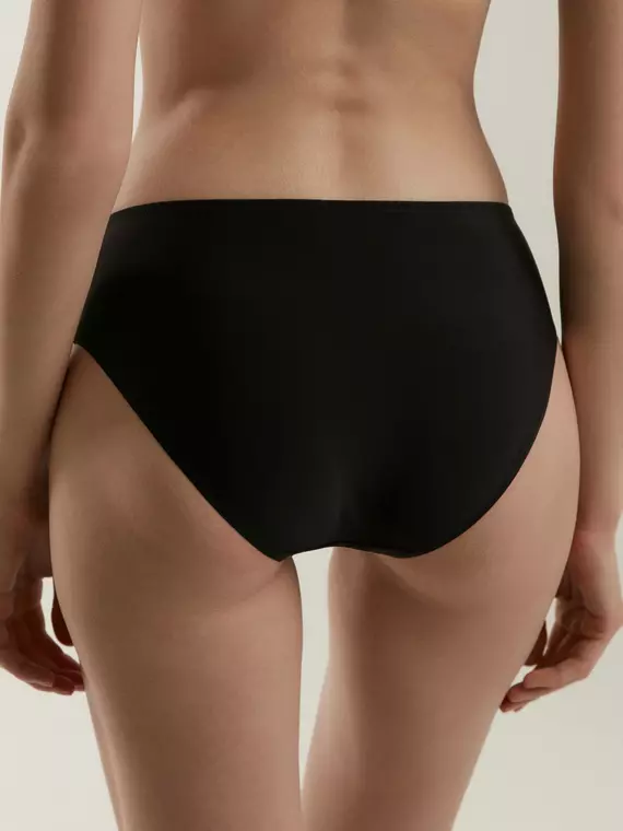 Трусы женские «слип» из кружева и сеточки dream tp3132 черный, 22С-0026КСП, 110/XXL, CONTE ELEGANT,  - 2