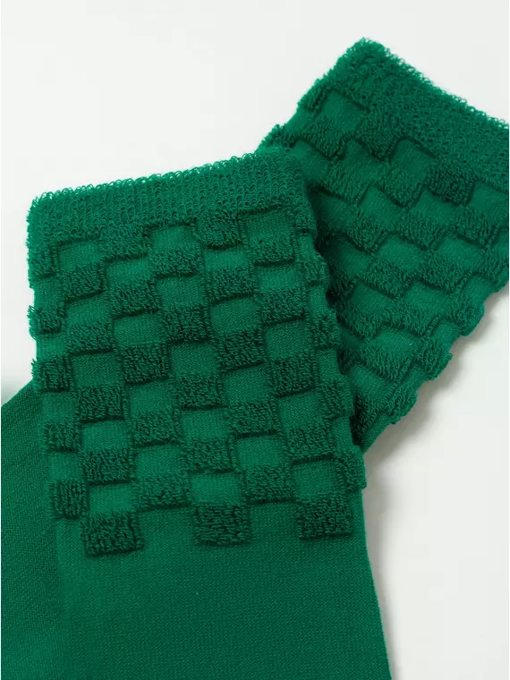 Махровые женские носки из хлопка comfort 550 зеленый, 23С-17СП, 36-37 (23), CONTE ELEGANT,  - 5