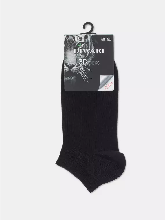 Носки мужские короткие diwari 3dsocks 000 черный, 23С-122СП, 44-45 (29), DIWARI,  - 5