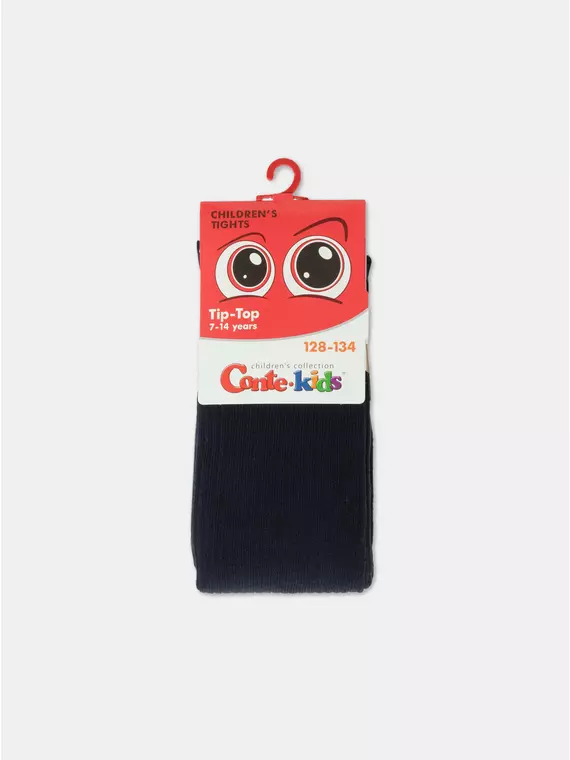 Колготки детские (однотонные) tip-top 566 темно-синий, 4С-02СП, 116-122 (18), CONTE-KIDS,  - 2