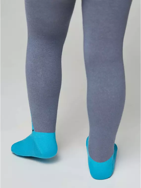 Колготки детские tip-top 637 темно-серый, 4С-02СП, 104-110 (16), CONTE-KIDS,  - 2