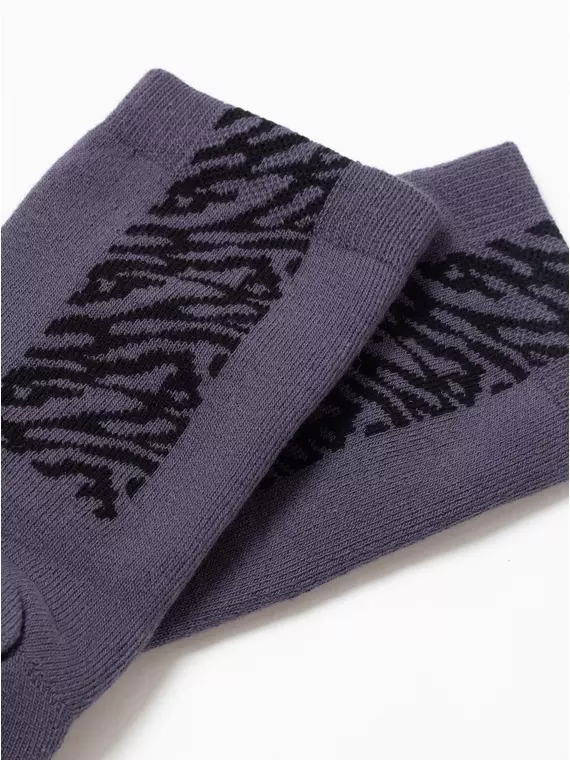 Теплые женские носки conte (махровые) comfort 570 серо-фиолетовый, 7С-47СП, 36-38 (23-25), CONTE ELEGANT,  - 3