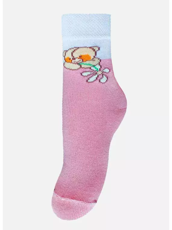 Носки детские с рисунком kids 3081 брестские 030 бл.розовый, 14С3081, 15-16, БРЕСТСКИЕ,  - 1