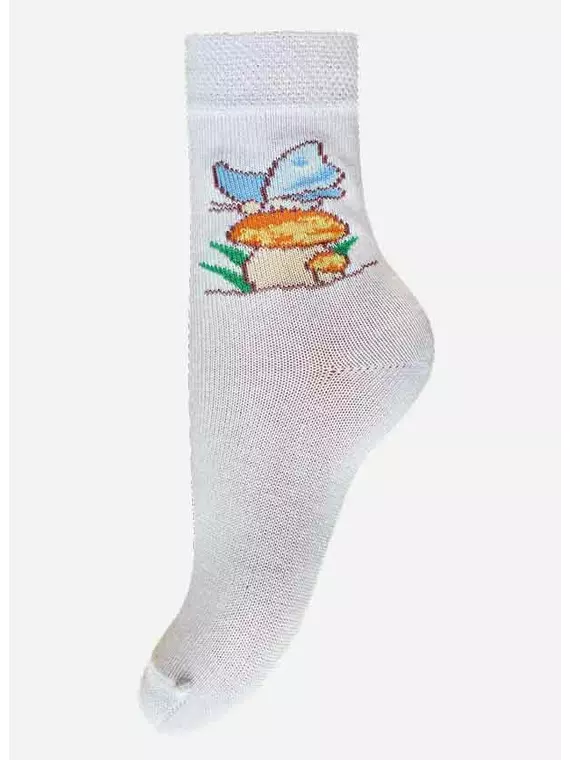 Носки детские с рисунком kids 3081 брестские 031 белый, 14С3081, 15-16, БРЕСТСКИЕ,  - 1