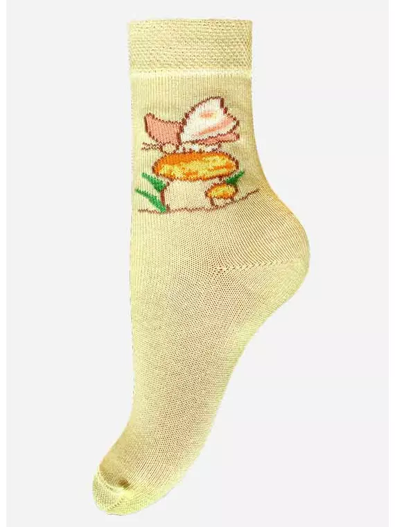 Носки детские с рисунком kids 3081 брестские 031 св.желтый, 14С3081, 15-16, БРЕСТСКИЕ,  - 1
