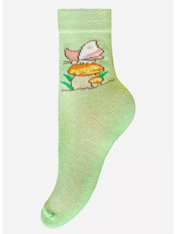 Носки детские с рисунком kids 3081 брестские 031 мят.свежесть, 14С3081, 15-16, БРЕСТСКИЕ,  - 1