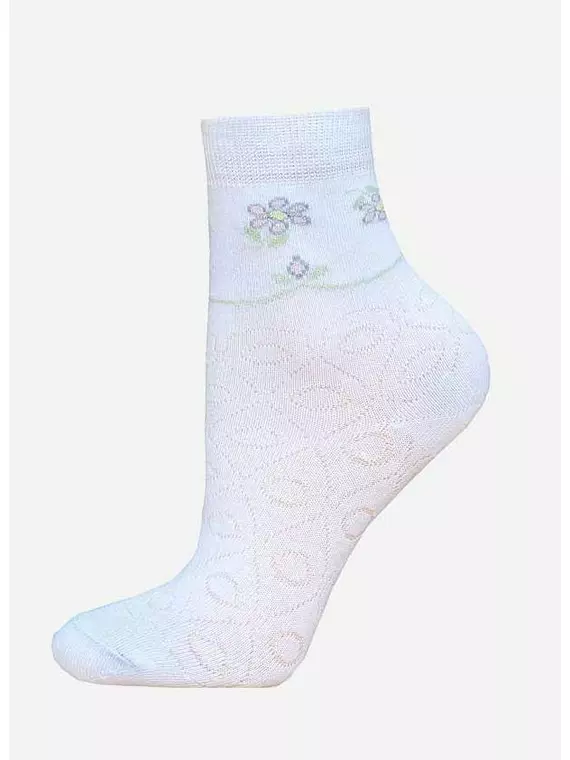 Носки детские с рисунком school 3081 брестские 038 белый, 14С3081, 19-20, БРЕСТСКИЕ,  - 1