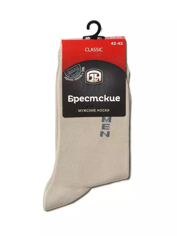 Носки мужские (средней длины) classic 2122 брестские 001 песочный, 14С2122-Д38, 44-45 (29), БРЕСТСКИЕ,  - 2