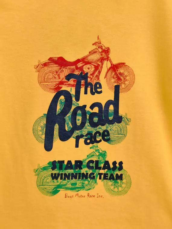 Футболка для мальчика conte-kids road race bf 022 желтый, 12С-034ДФСП, 122-60, CONTE-KIDS,  - 2