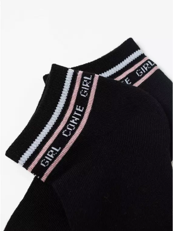 Носки женские короткие active (махровая стопа) 572 черный, 16С-92СП, 36-38 (23-25), CONTE ELEGANT,  - 6