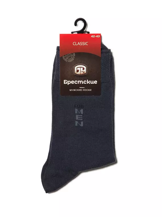 Носки мужские (средней длины) classic 2122 брестские 001 т.серый, 14С2122-Д38, 44-45 (29), БРЕСТСКИЕ,  - 2