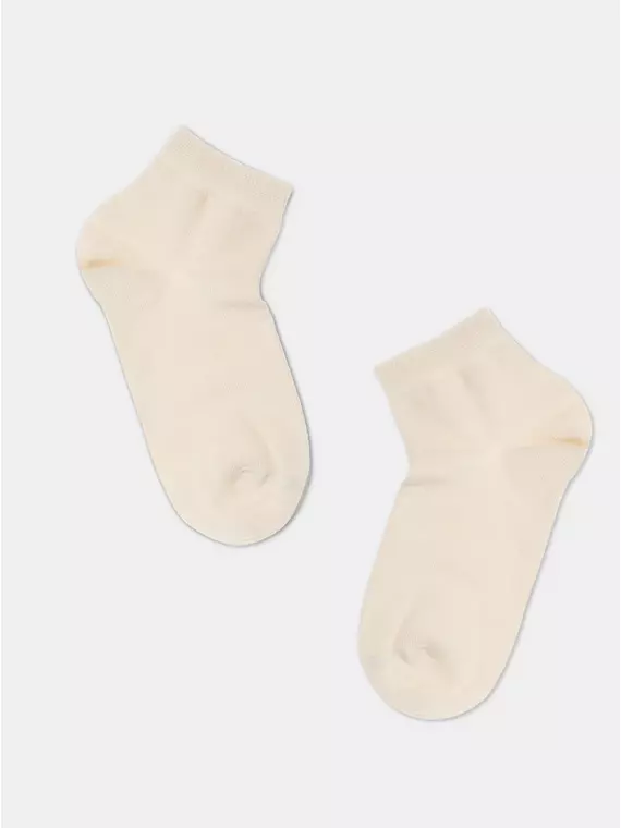 Носки детские короткие (однотонные) esli 000 молочный, 19С-143СПЕ, 20, ESLI,  - 1