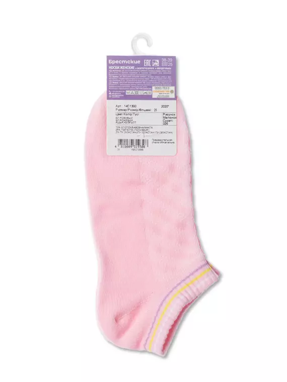 Носки женские (ультракороткие) active 1300 брестские 026 бл.розовый, 14С1300, 36-37 (23), БРЕСТСКИЕ,  - 5
