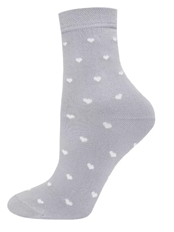 Носки детские с рисунком school 3081 брестские 009 св.серый, 14С3081, 17-18, БРЕСТСКИЕ,  - 1