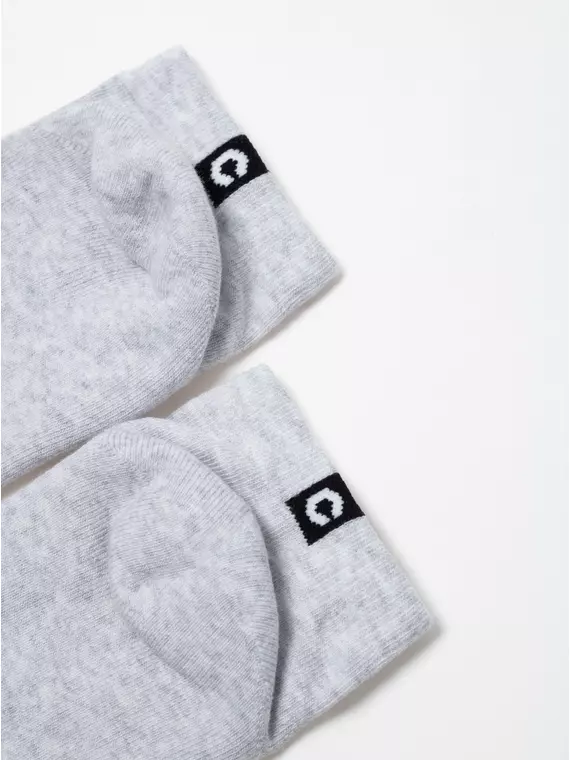 Носки женские хлопковые active (короткие, махр. стопа) 571 светло-серый, 16С-92СП, 36-38 (23-25), CONTE ELEGANT,  - 5