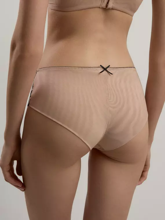Трусы женские "брифы" со средней линией талии nostalgie tp1118 нюд, 22С-0032КСП, 106/XL, CONTE ELEGANT,  - 2