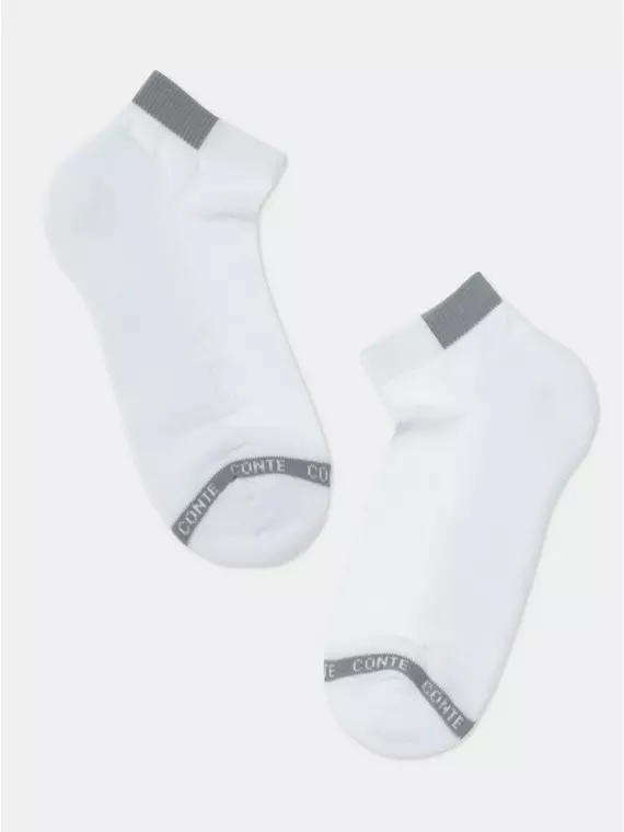 Носки женские короткие хлопковые active (махровая стопа) 573 белый, 16С-92СП, 36-37 (23), CONTE ELEGANT,  - 5