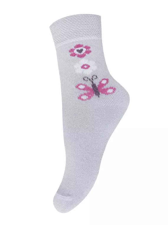 Носки детские с рисунком kids 3081 брестские 006 св.серый, 14С3081, 15-16, БРЕСТСКИЕ,  - 1