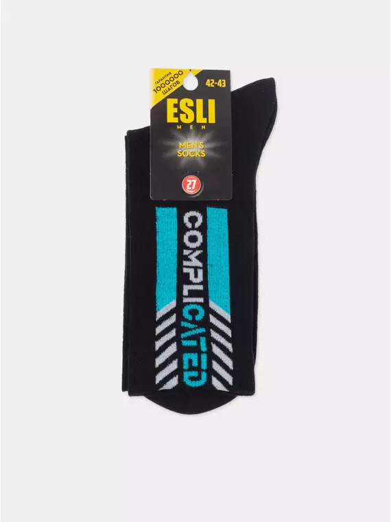 Носки мужские esli 199 черный, 23С-139СПЕ, 42-43 (27), ESLI,  - 4