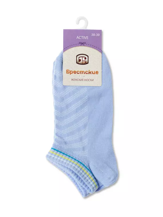 Носки женские (ультракороткие) active 1300 брестские 026 бл.голубой, 14С1300, 36-37 (23), БРЕСТСКИЕ,  - 4