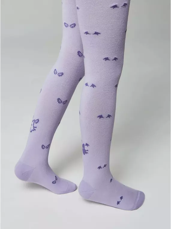 Детские колготки conte-kids happik 662 сиреневый, 22С-144СП, 128-134 (20), CONTE-KIDS,  - 4