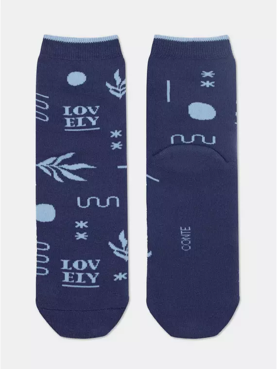 Теплые женские носки conte (махровые) comfort 567 темно-синий, 7С-47СП, 38-39 (25), CONTE ELEGANT,  - 4