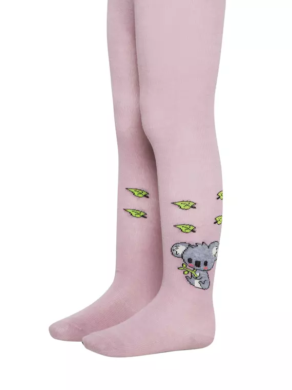 Колготки детские (рисунок) kids 3280 брестские 291 серо-розовый, 14С3280, 92-98 (14), БРЕСТСКИЕ,  - 2