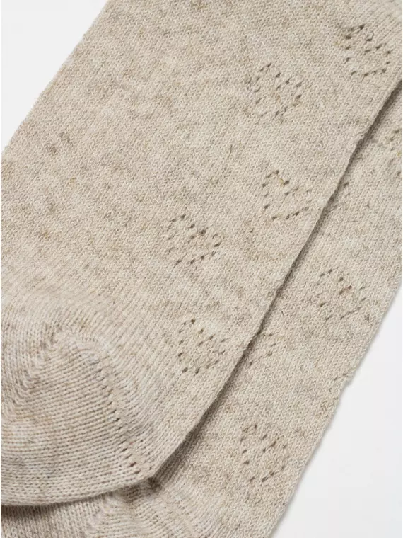 Носки женские (лен) classic 542 бежевый, 23С-5СП, 38-39 (25), CONTE ELEGANT,  - 7