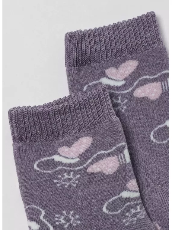 Носки женские махровые arctic 1408 брестские 601 бл.сиреневый меланж, 15С1408, 36-37 (23), БРЕСТСКИЕ,  - 4