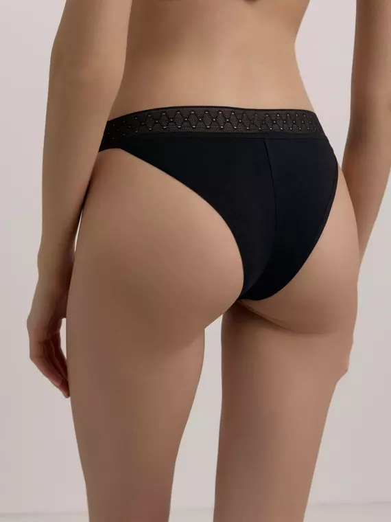 Трусы женские mix&match lta 2508 black, 22С-2521ТСП, 90/XS, CONTE ELEGANT,  - 3