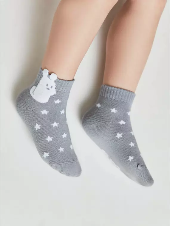 Носки детские (с пикотом) tip-top 965 серый, 23С-110/1СП, 14, CONTE-KIDS,  - 2