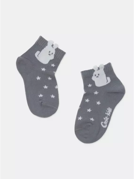 Носки детские (с пикотом) tip-top 965 серый, 23С-110/1СП, 14, CONTE-KIDS,  - 3