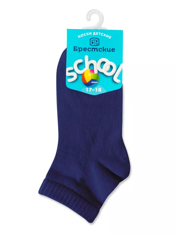 Носки детские однотонные school 3085 брестские 000 т.синий, 15С3085, 19-20, БРЕСТСКИЕ,  - 2