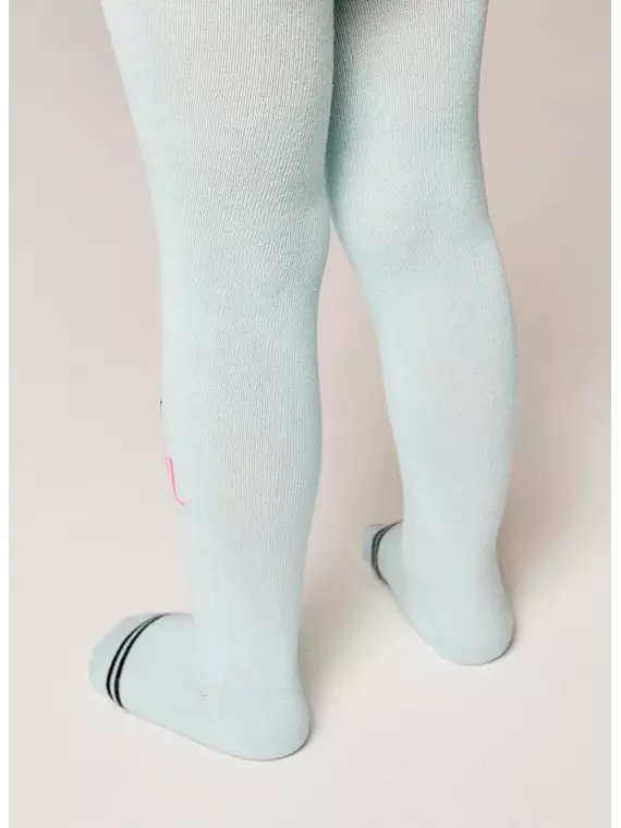 Колготки детские (рисунок) kids 3280 брестские 1004 св.лазурный, 14С3280, 104-110 (16), БРЕСТСКИЕ,  - 3