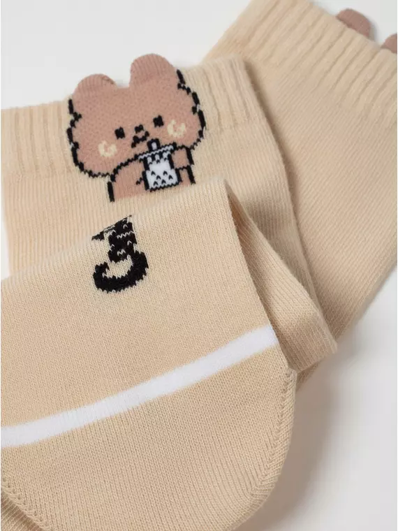 Носки детские (с пикотом) tip-top 969 бежевый, 23С-110СП, 16, CONTE-KIDS,  - 4