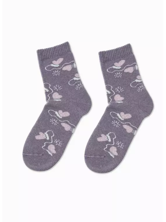 Носки женские махровые arctic 1408 брестские 601 бл.сиреневый меланж, 15С1408, 36-37 (23), БРЕСТСКИЕ,  - 3