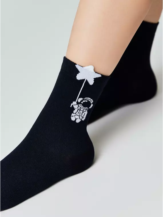 Носки детские (с пикотом) tip-top 975 темно-синий, 23С-110СП, 20, CONTE-KIDS,  - 2